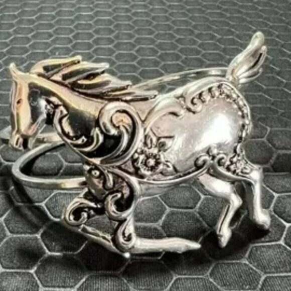 Horse Cuff Bracelet-Not in Stock - Picture 1 of 1